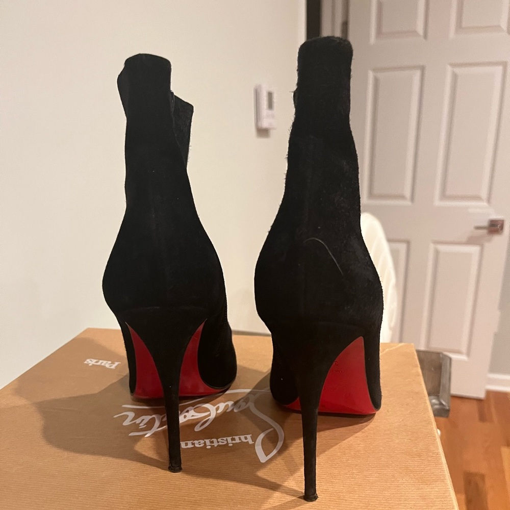 Christian Louboutin booties-Fifi booty 100 Veau Velours